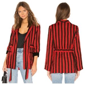 L'Academie Revolve Jules Robe stripped blaz